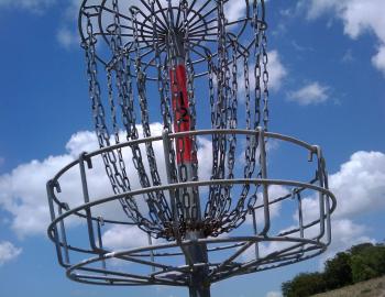 disc golf chain basket for Frisbee