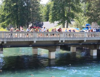 Fanny Bridge in Tahoe City