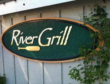 River Grill sign