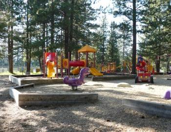 playground for children at the park