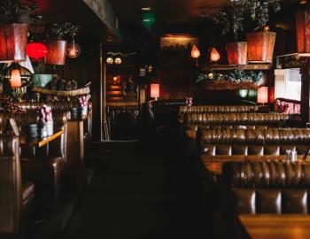 interior view of the restaurant