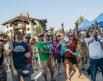 People enjoying Brewfest near lake tahoe