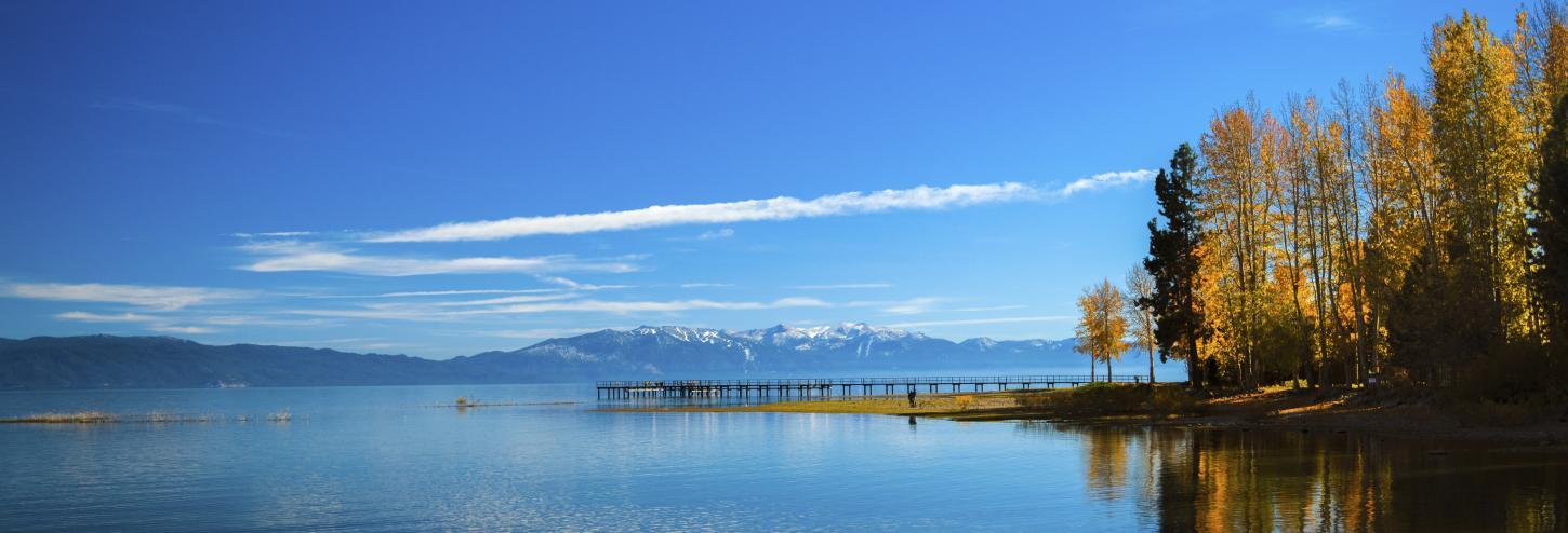 Tahoe City lake view