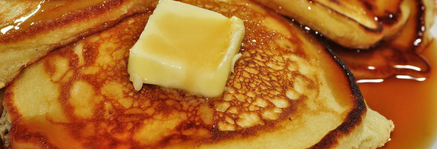 pancakes with butter