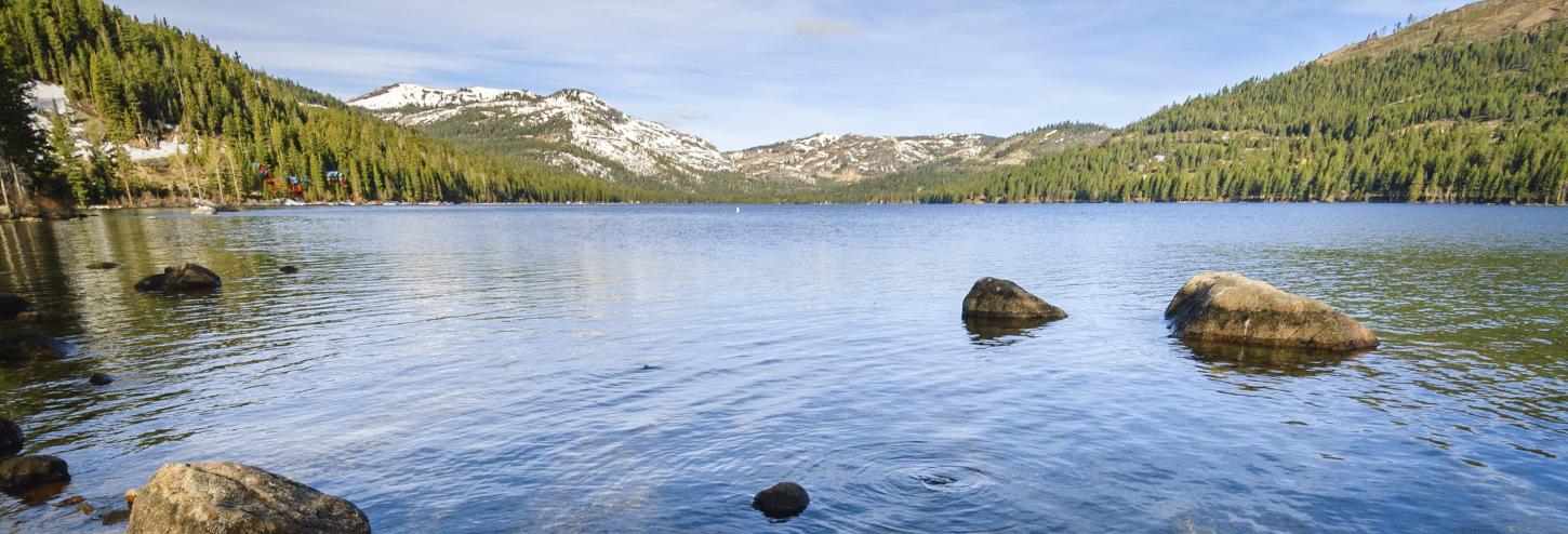 calm donner lake 