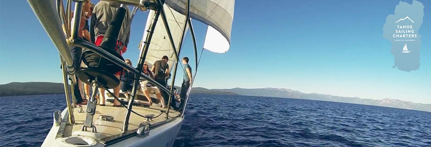 people on a sailing boat