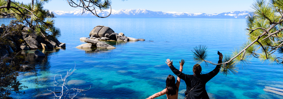 lake tahoe engagement, lake tahoe proposal, beautiful spots to get engagement in california