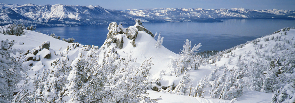 lake tahoe in the winter