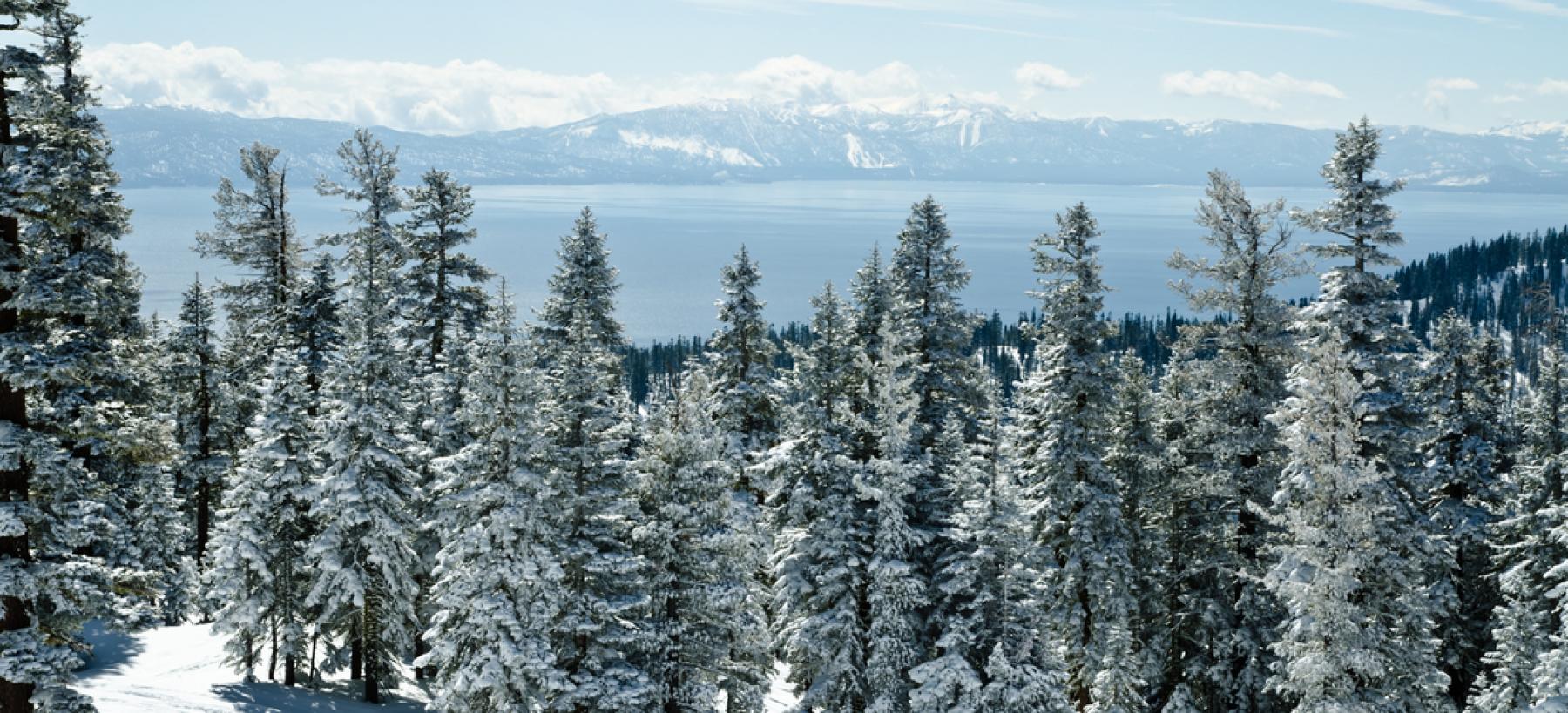 lake tahoe in winter