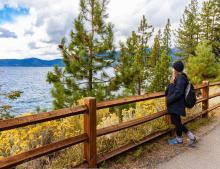lake tahoe hiking trail