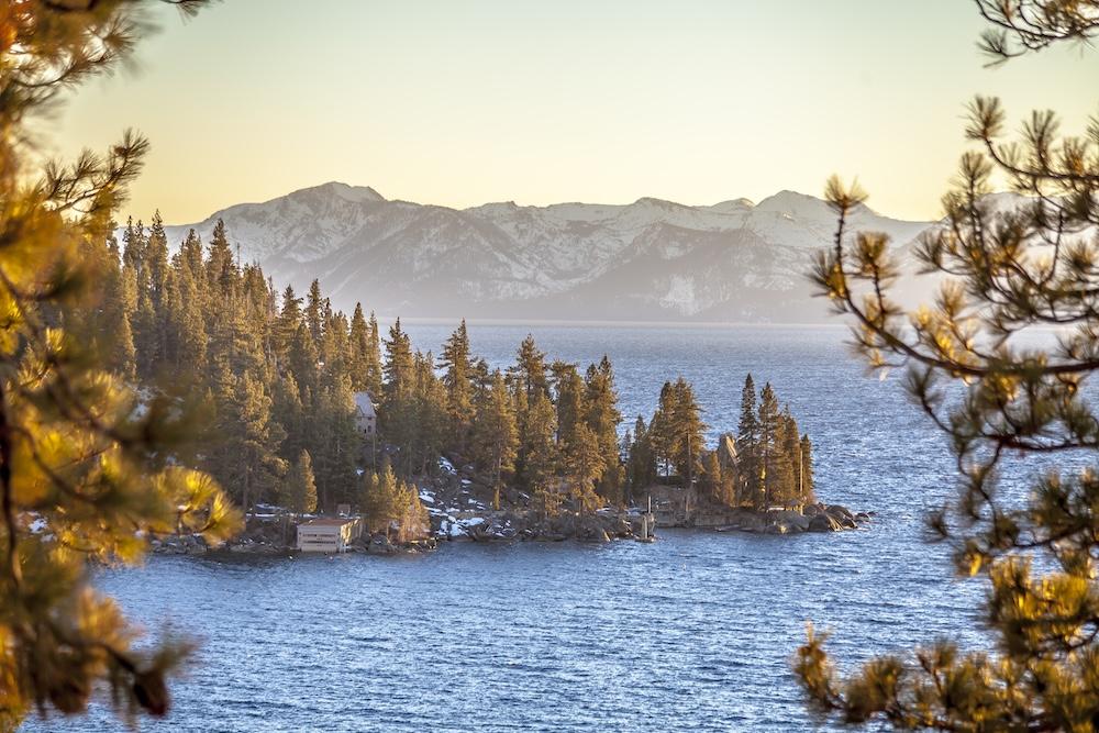 lake tahoe sunset