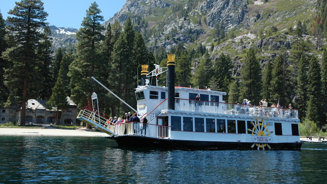 North Tahoe Cruises on the Tahoe Gal Tahoe Rental Company