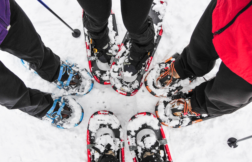 snowshoeing tahoe